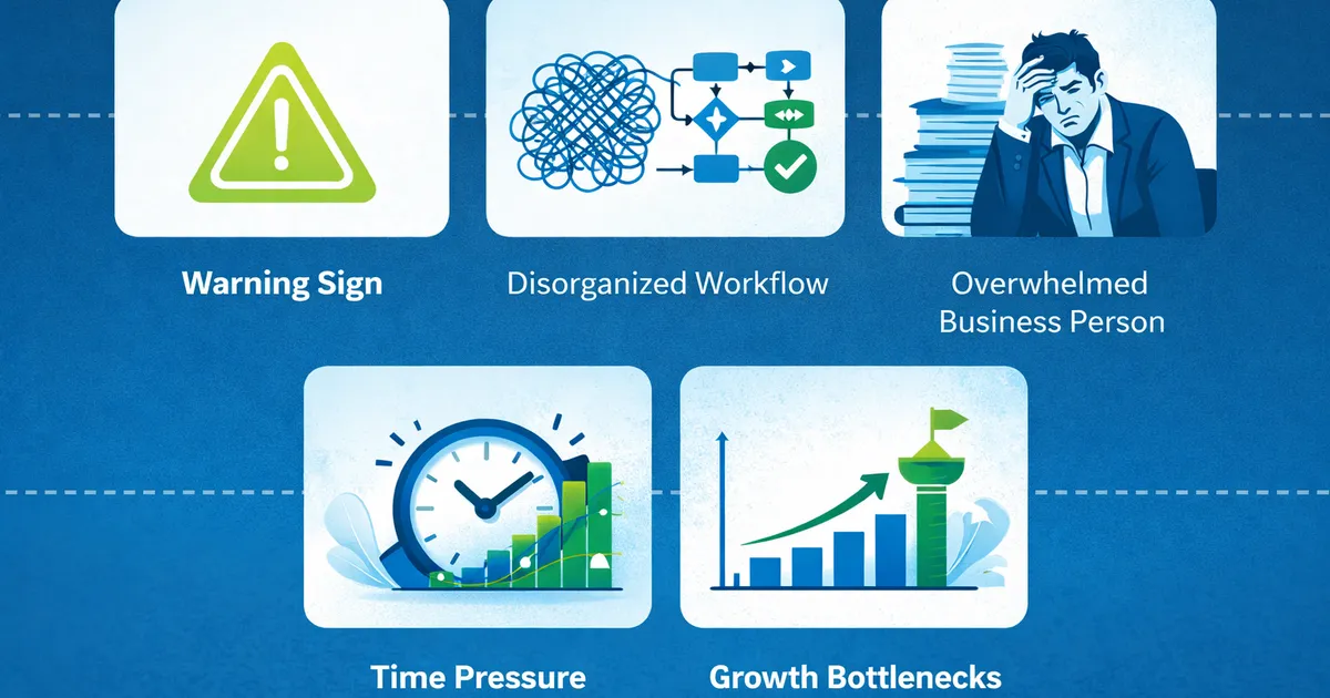 5 Signs Your Business Needs Process Optimization
