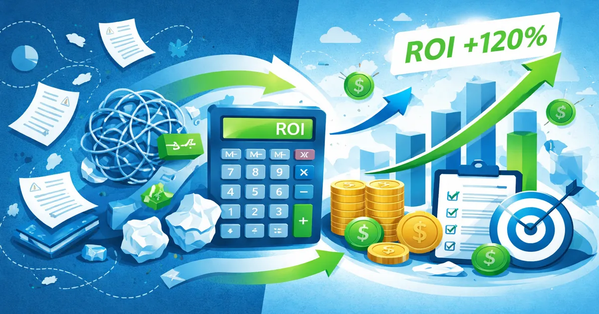 How to Calculate the ROI of Process Improvement